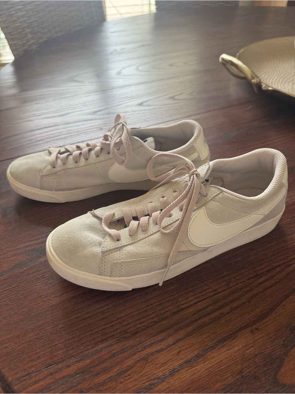 Nike Blazers Low sneakers Gray size 8.5